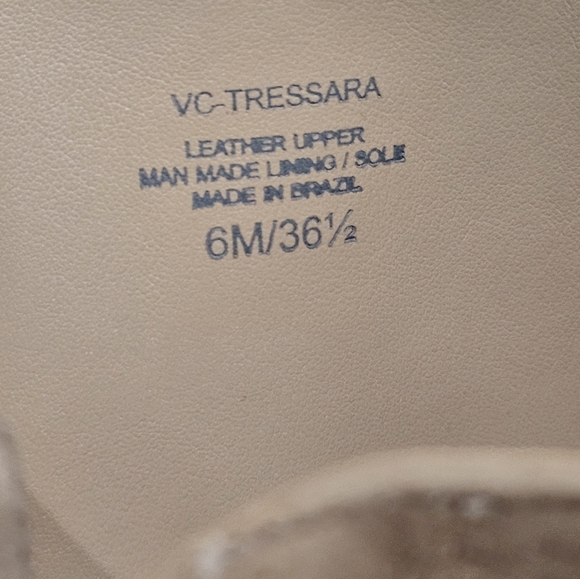 Vince Camuto Tressara Pointed Toe Knee High Boot Tan Suede Size 6. NWOT - Picture 9 of 10